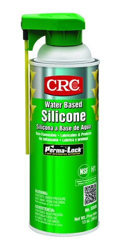 Crc Lubricante De Silicon A Base De Agua Resistente, Aerosol