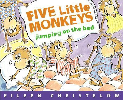 Libro Five Little Monkeys Jumping On The Bed Big Book - E...