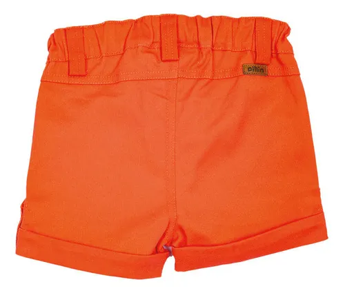 Bermuda Bebé Algodón Verano Niño Coral (pvu802cor)