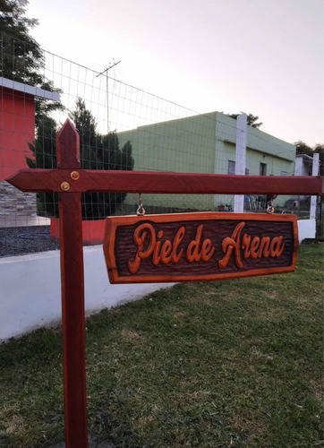 Carpintería Rústica, Carteles Tallados En Maderas