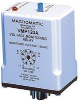 Control Macromatico Vmp120a Rele Monitoramiento Voltaje Dpdt