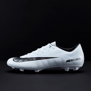 botines nike mercurial blancos