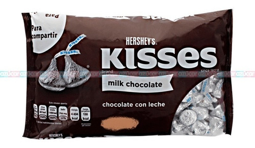 Caja De Chocolates Hershey`s Kiss Con 5 Paquetes De 807 Grs