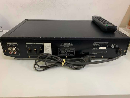 Md Minidisc Sony Mds-je530 Com Controle