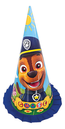 Bonete Cumpleaños De Paw Patrol X1 - Cotillón Waf