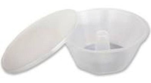 Imagem 3 de 4 de 40 Forma Pudim 120ml Forneavel C/ Tampa Plastilânia