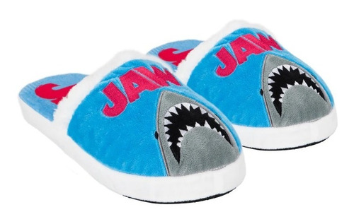 Pantuflas Jaws Odd Fuzzy Slides Novedosas