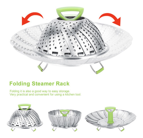Juego De Platos De Malla Plegable De Acero Inoxidable Kritne