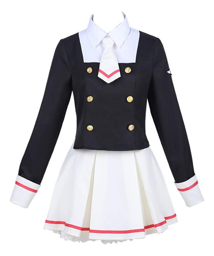 Anime Cosplay Card Captor Sakura Cos Uniforme Japonés Diario