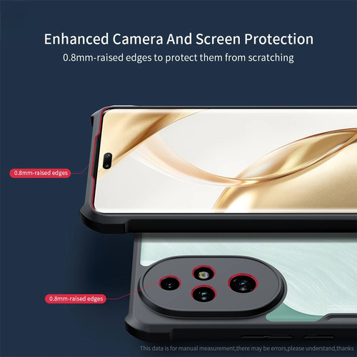 Para Capa Para Honor 200 Smart X7c Patch Com Magnético