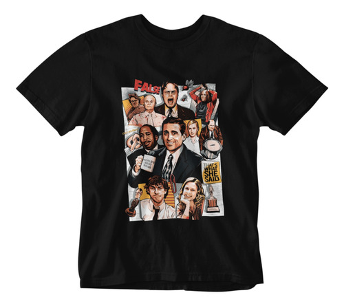 Camiseta Serie The Office Collage