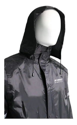 Imagen 4 de 6 de Impermeable Joe Rocket Rs-1 Rain Suit Negro Para Moto