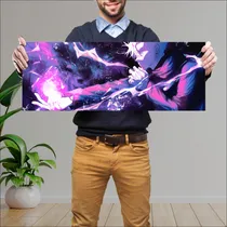 Comprar Cuadro Grande 30x80 Cm Horizontal Jujutsu Kaisen Gojo Purpu