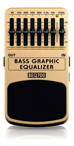 Pedal Behringer Beq700 Bass Graphic Ecualizer