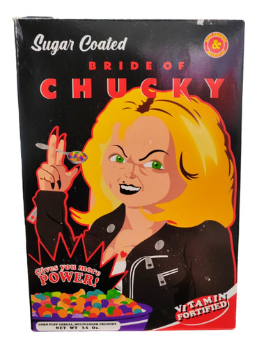 Cereal Chico Tiffany Bride Of Chucky 3.5 Oz.