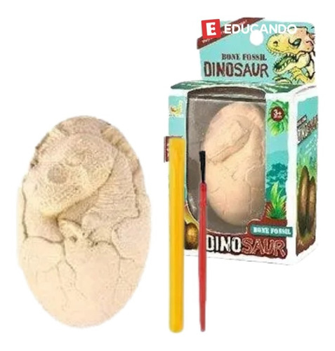 Kit De Excavacion Huevo Sopresa Con Esqueleto Dinosaurio Fu