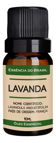 Óleo Essencial Lavanda 10ml - Aromaterapia Natural E Puro