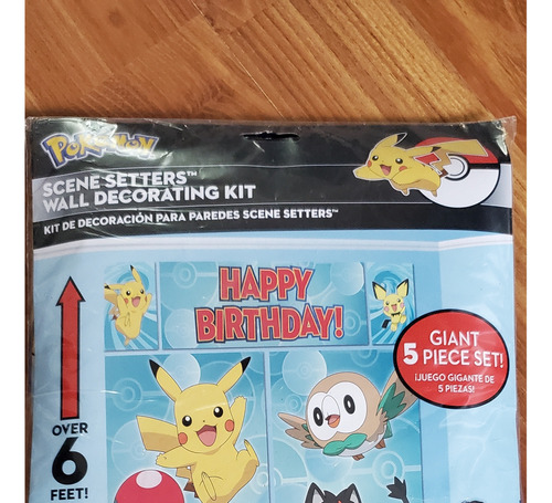 Decoración Para Cumpleaños De Pokemon