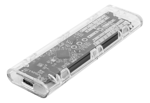 A Funda Ssd Orico Nvme M.2 A -c Con Llave M, Transparente,