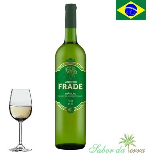 Vinho Branco Niágara Suave Do Frade 750 Ml - Brasil