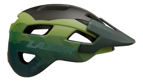 Casco Ciclismo Bicicleta Mtb Lazer Chiru - Color Verde Talle 58-61cm