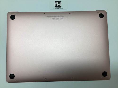 Macbook A1534 Tapa Inferior De Aluminio Rosa 2016