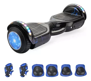 Patineta Eléctrica Hoverboard Con Bluetooth Luces Led/500w