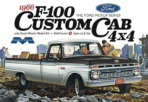 Maqueta Ford F-100 Custom 4x4 - Moebius 1236.