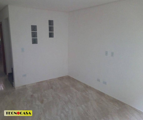 Imagem 3 de 19 de Excelente Sobrado Com 02 Dormitórios Para Venda Com 57 M² No Bairro Tude Bastos (sítio Do Campo) Em Praia Grande/sp. - So2245