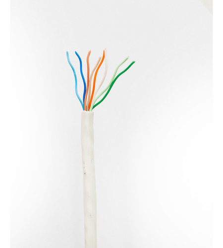 Caixa Cabo Rede Cat5e Norphel Lan U/utp Branco 305m Anatel