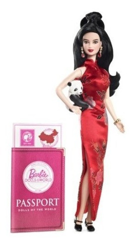 Muñeca Barbie Colección Muñecas Del Mundo  China 