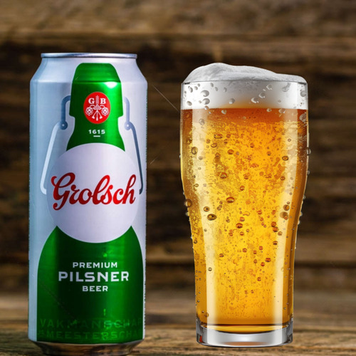 Cerveza Grolsch Lata 473ml X6