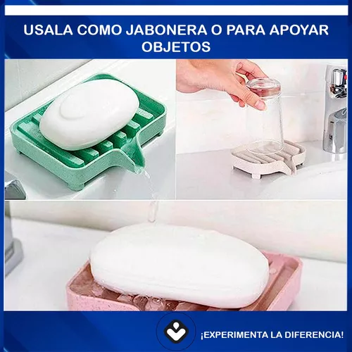 Jabonera Baño Escurridor Caida Agua Accesorios Baño Ducha