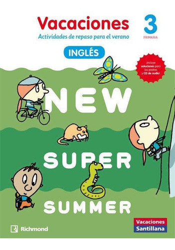 Libro: New Super Summer Sb 3 + Audio 3. Varios Autores. Rich