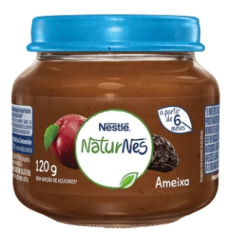 Imagem 1 de 2 de Papinhas Nestlé De Ameixa Sobremesa Infantil A Partir 6º Mês
