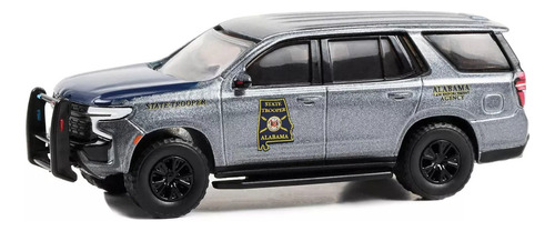 Vehículo Policía Greenlight 1-64 Patrulla Color 2022 Tahoe Gris