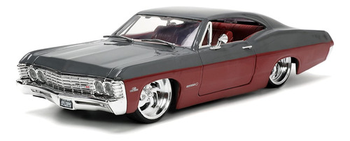 Chevrolet Impala Ss Escala 1/24 Ss 1967 Jada Metal