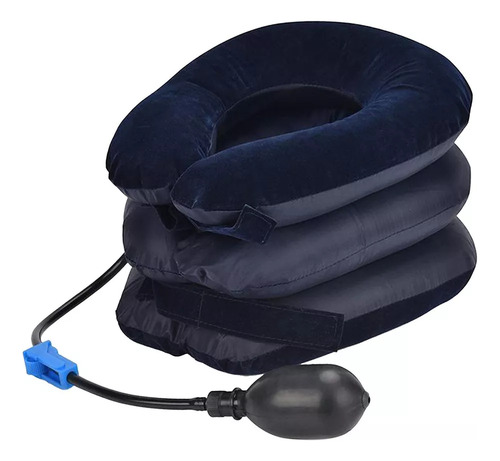 Almohada Colectora De Cuello Inflable Portátil Con