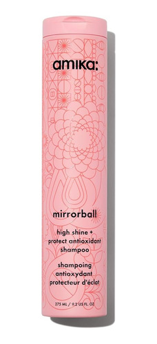 Amika Mirrorball High Shine + Protect Champú Antioxidante, 2