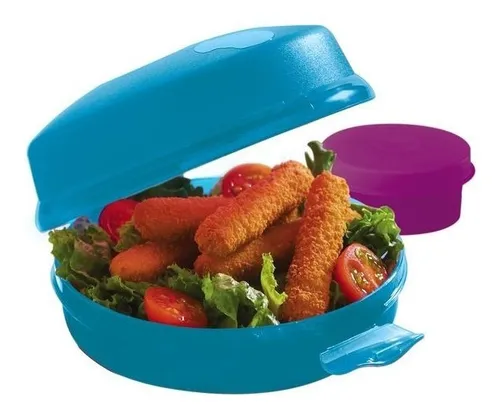 Tupper Vianda Sandwichera Redonda 650 Ml Tupperware