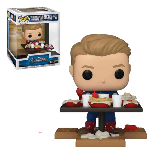Victory Shawarma Captain America 758 Funko Pop Vingadores