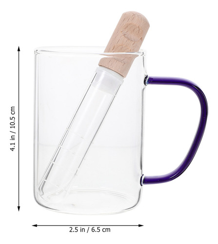 1 Juego De Coladores De Té Con Filtro De Té Con Taza, Colado