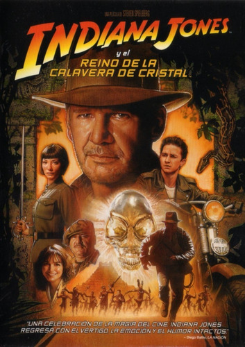 Indiana Jones El Reino De La Calavera De Cristal Dvd Origina