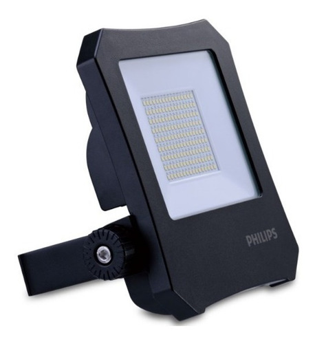 Reflector LED de 100 W, IP65, luz blanca fría, 10000 lúmenes, carcasa Philips, color negro, luz blanca fría, 110 V/220 V (bivolt)