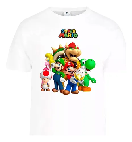 Camisetas personalizadas sales de mario bros
