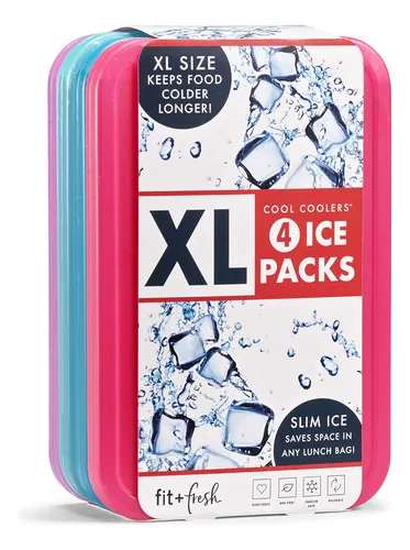 comprar Enfriadores Ice Packs Fit + Fresh Cool, Reutilizables, Xl Y