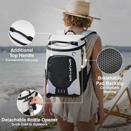 Mochila Térmica Sparter, Aislante, A Prueba De Fugas, 30 Lat
