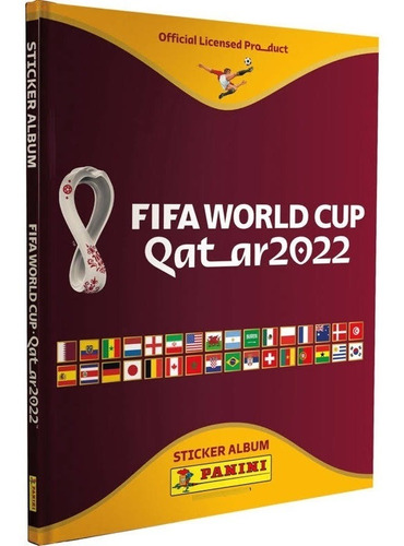 Album Tapa Dura Figuritas Mundial Qatar 2022 Panini (vacio)