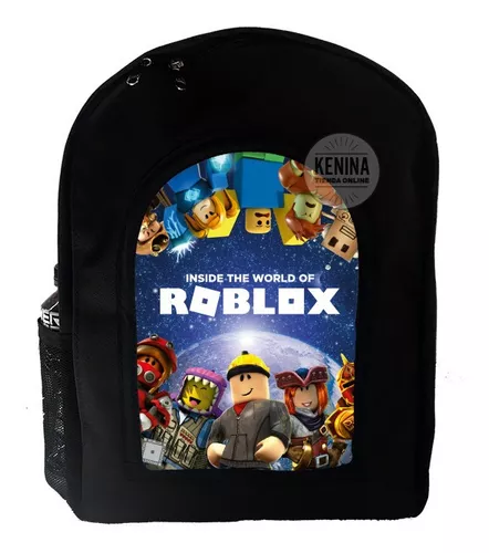 Mochila ROBLOX Xadrez Mochila Infantil Mochila Escolar Feminina