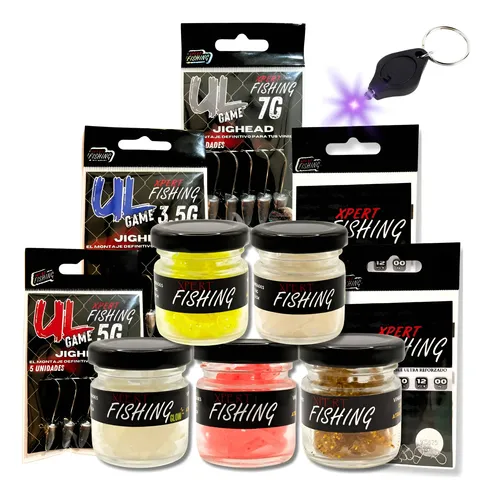 Mega Pack Xpert Fishing | Colección Vinilos, Snap, Jighead